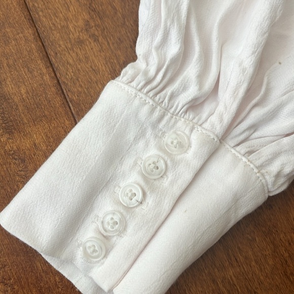 Capulet Cropped Baby Pink Blouse Size XS/P - Picture 7 of 13